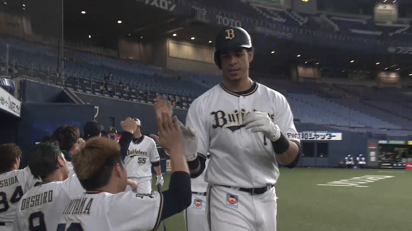 7回裏・Bモヤ 代打起用に応える第6号3ランホームラン!!