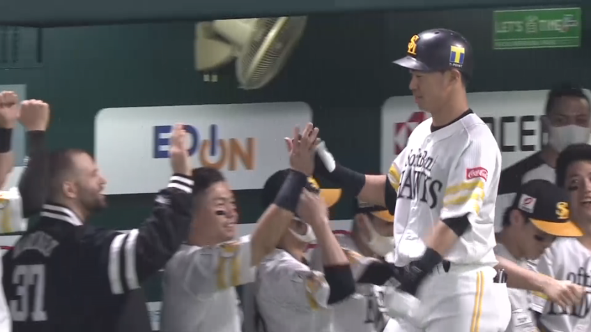 2回裏・H長谷川 同点に追いつく2者連続ホームラン!!