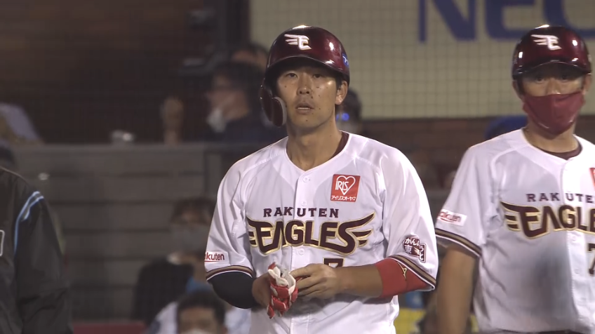 5回裏・E鈴木 低めの球を上手く拾って勝ち越しタイムリーを放つ!!