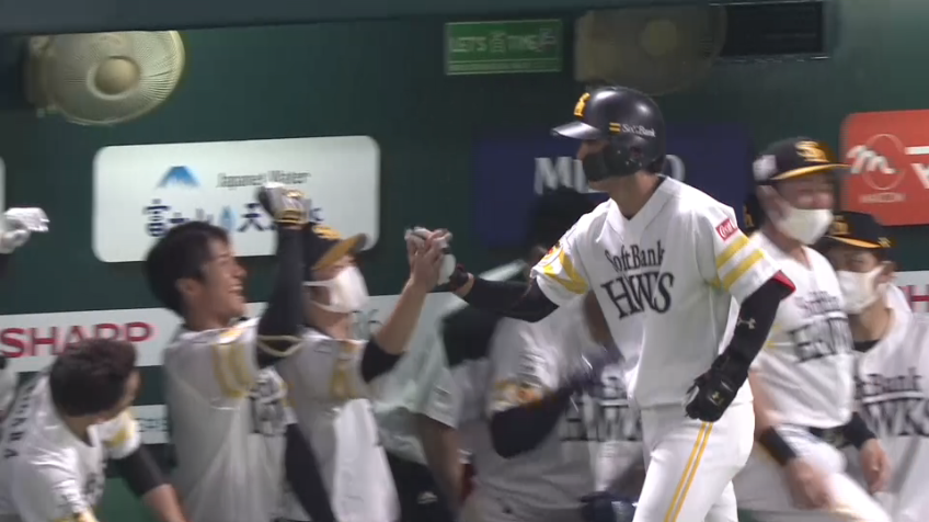 6回裏・H今宮 均衡を破る第3号先制ソロホームラン!!