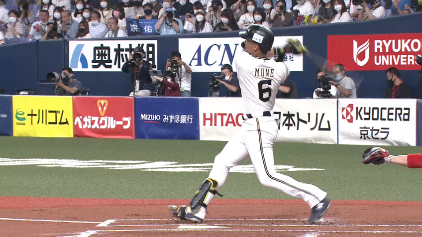 1回裏・B宗 先制ソロホームランを放つ!!