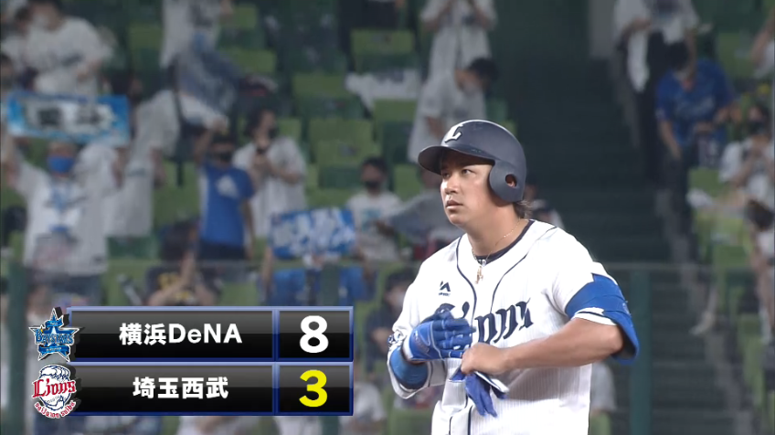 4回裏・L愛斗 2打席連続タイムリーヒットで1点を返す!!