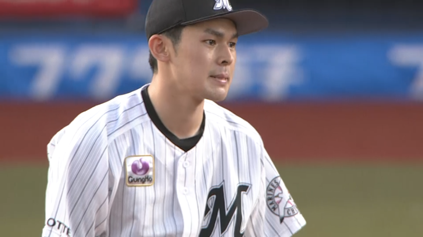 4回表・M佐々木朗 変化球で三振を奪う!!