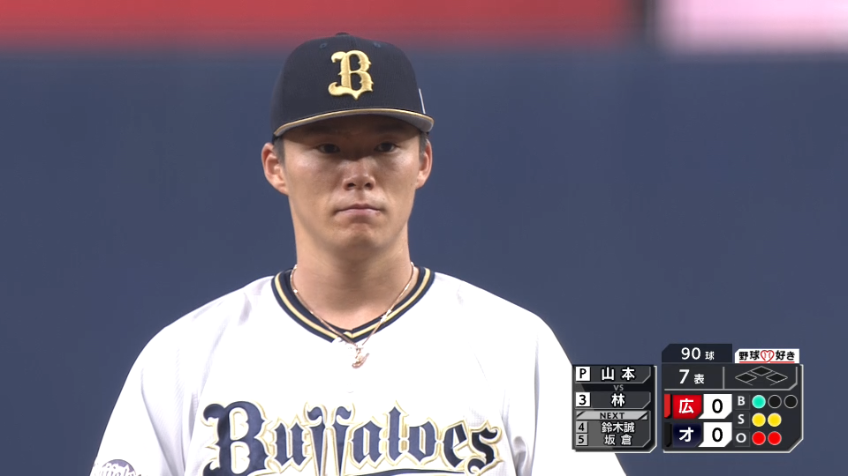 7回表・B山本 パーフェクトピッチング!! 相手先発全員から三振を奪う!!