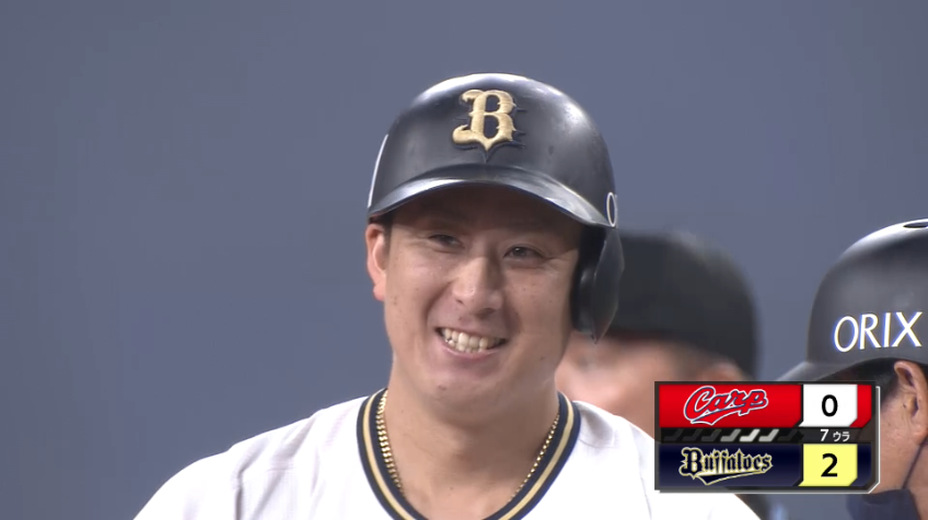 7回裏・B杉本 均衡を破る先制の2点タイムリーヒット!!