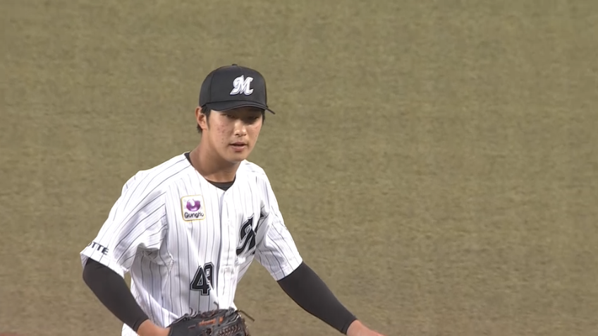 3回表・M本前 最後は三振で3者凡退に抑える!!