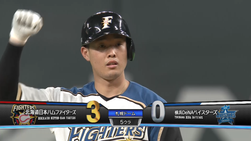5回裏・F高濱 貴重な追加点となるライトへのタイムリー2ベースヒットを放つ!!
