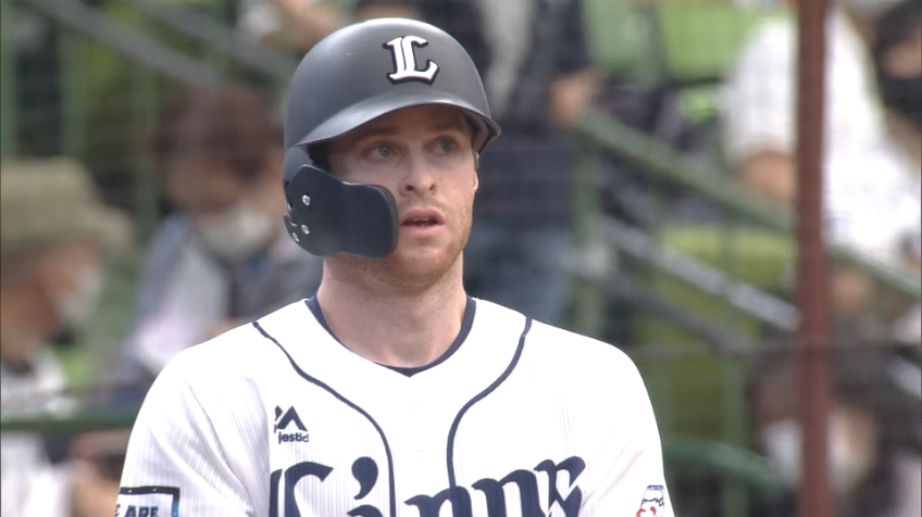 1回裏・Lスパンジェンバーグ レフトへタイムリー3ベースヒットを放つ!!