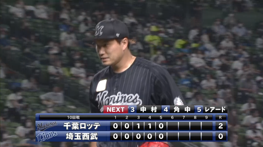 5回裏・M岩下 2奪三振を含む3者凡退に抑える!!