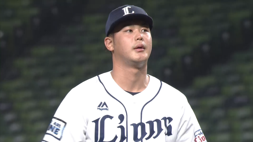 6回表・L髙橋光成 空振り三振を奪いこの回3者凡退!!