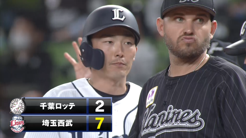 8回裏・L源田 猛打賞となるセンターへのタイムリーヒット!!