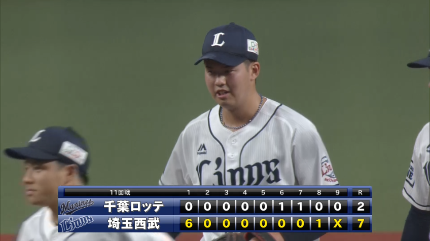 9回表・L渡邉 最後はダブルプレーに打ち取り試合を締める!!