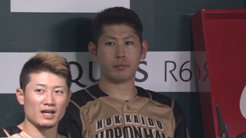 8回裏・F加藤 8回2安打1失点の素晴らしい投球を披露!!