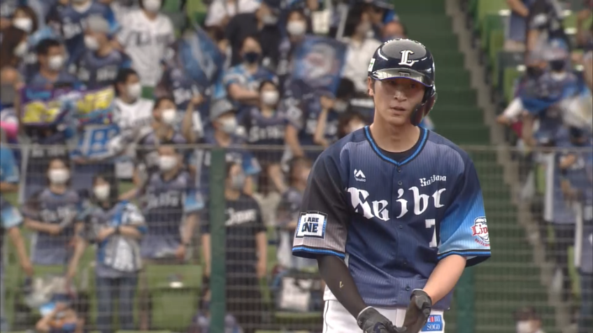 3回裏・L金子 今季8個目の盗塁を決める!!