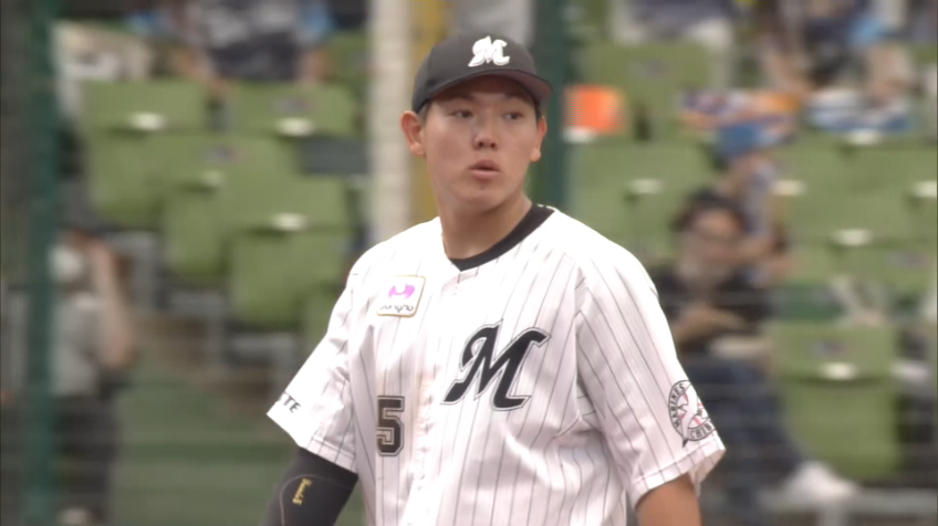 3回裏・M安田 ライナーに素早く反応してジャンピングキャッチ!!