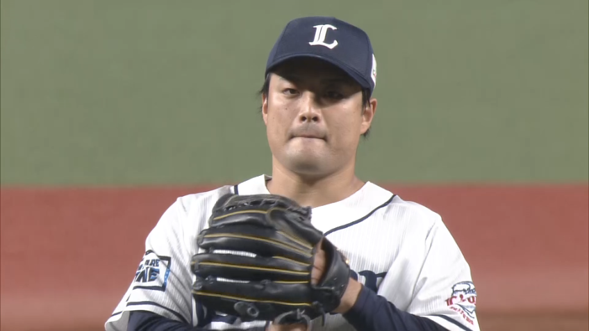 8回表・L松本 本日9つ目の三振を奪う!!