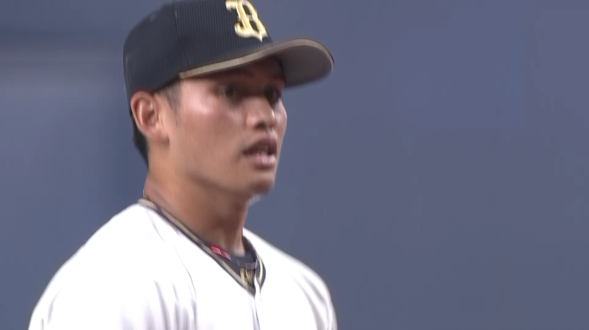 7回表・B張 見事な快投で空振り三振に抑える!!