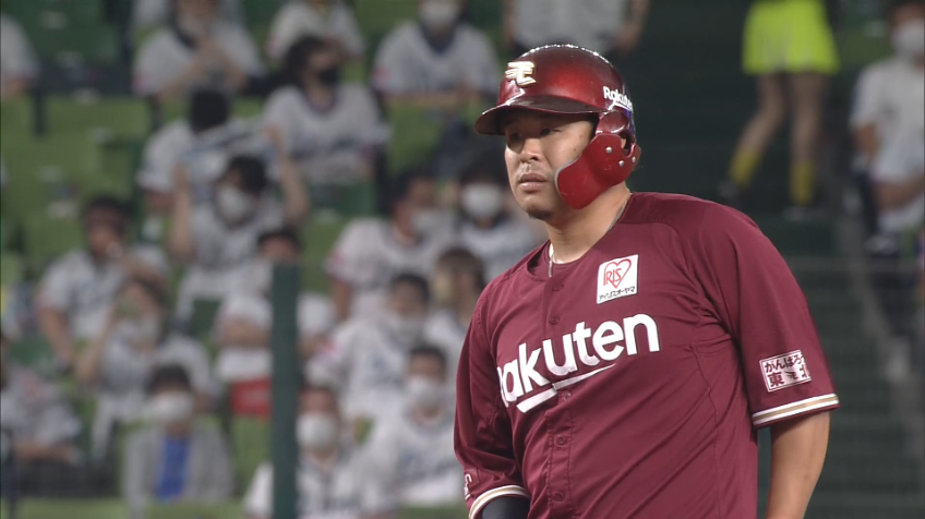 1回表・E浅村 連続タイムリーとなる2ベースヒット!!