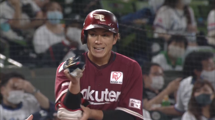 7回表・E岡島 右中間を破る逆転タイムリー3ベース!!