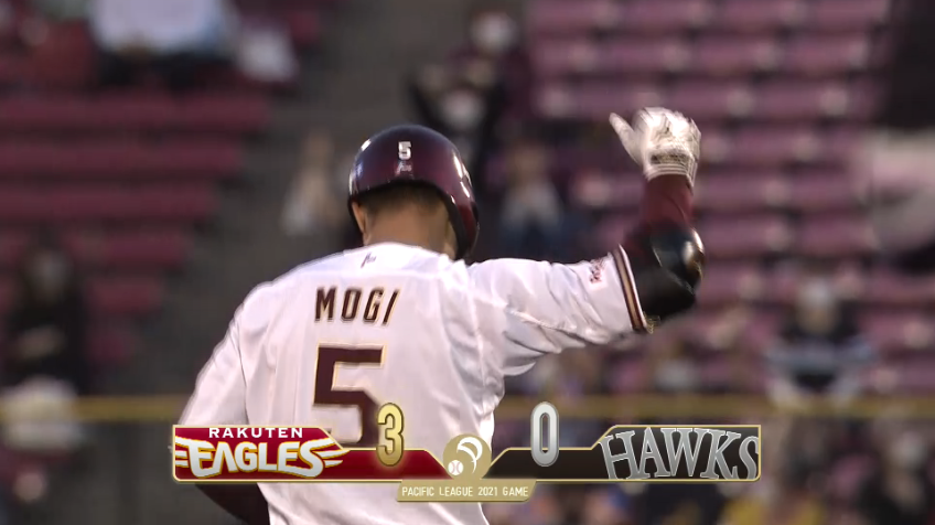 3回裏・E茂木 追加点となるセンターへのタイムリー!!