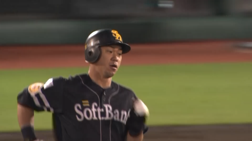 5回表・H長谷川 追撃のホームランを放ち1点を返す!!