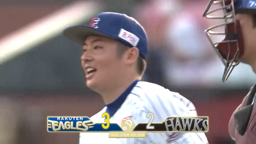 9回表・E松井 最後は守護神が締める!! 西口はプロ初勝利!!