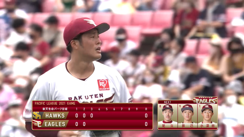 3回表・E瀧中 ここまで打者一巡を完璧に抑える立ち上がり!!