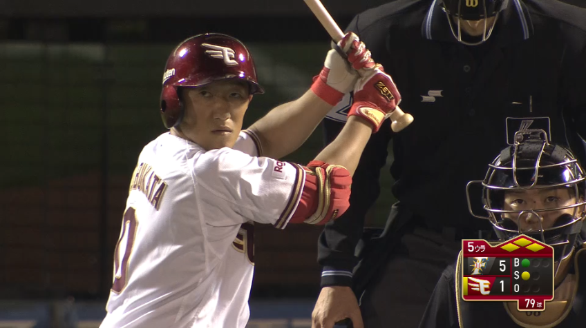 5回裏・E小深田 逆方向へ上手く流したタイムリーヒット!!