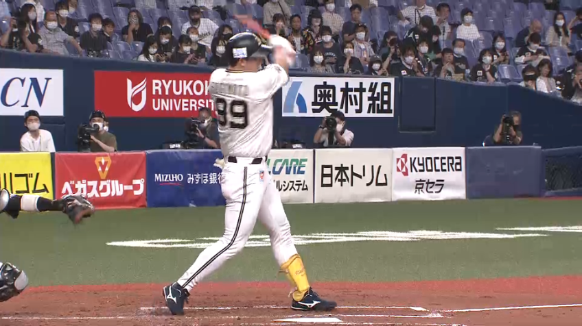 2回裏・B杉本 逆方向への2ベースヒットでチャンスメイク!!