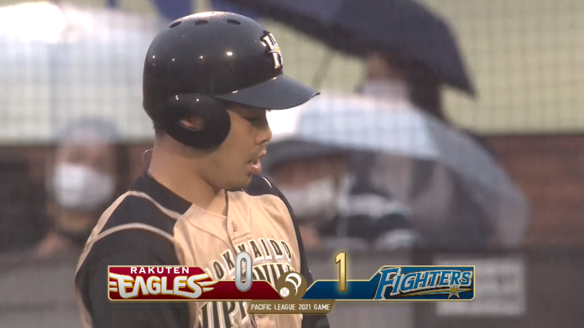 1回表・F近藤 センターへのタイムリーヒットで先制に成功する!!