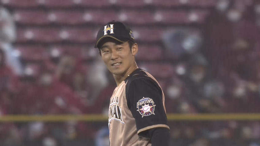 7回裏・F石井 華麗なスライディングキャッチで捌く!!