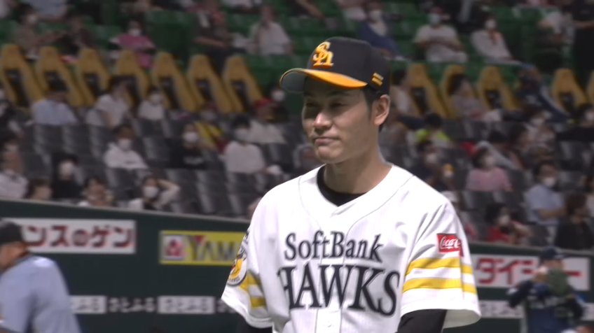 6回表・H武田 ピンチを招くも得点は許さず!! 6回まで無失点の好投!!