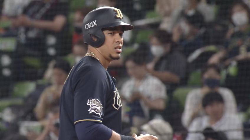 6回表・Bモヤ 外の球に上手く合わせてタイムリーヒット!!