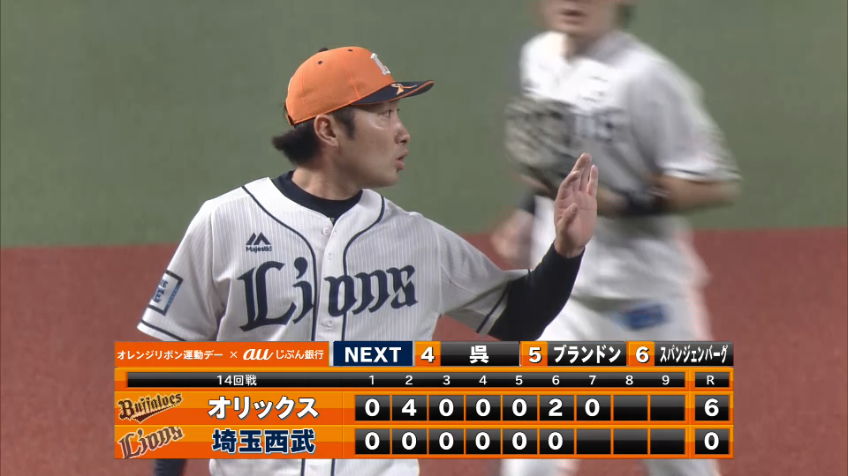 7回表・L武隈 流れを取り戻すパーフェクトリリーフ!!