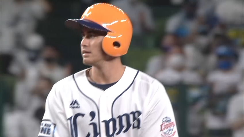 7回裏・Lブランドン 連日の長打でチャンスメイク!!