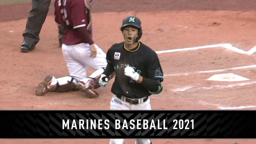 8回裏・M岡 途中出場で点差を広げるソロホームランを放つ!!