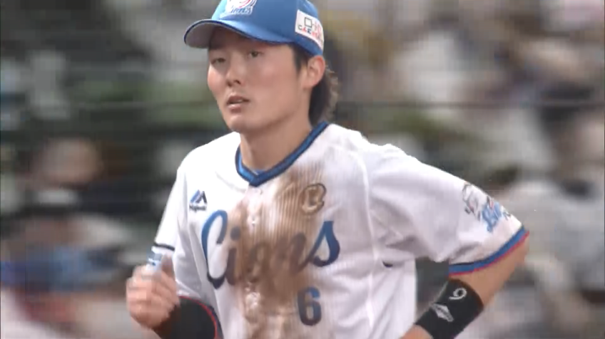 9回表・L源田 無駄のない守備でチームのピンチを救う!!