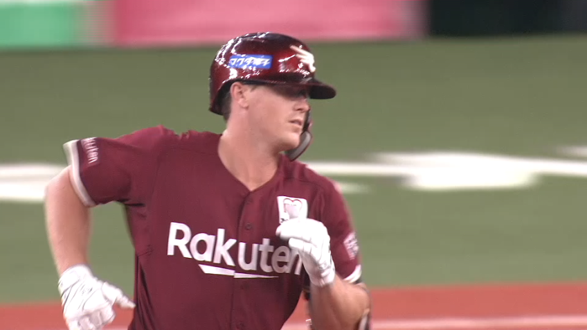 9回表・Eディクソン 5階席に突き刺さる土壇場の勝ち越しHR!!