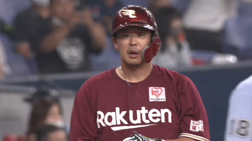 9回表・E浅村 試合を決めるタイムリー3ベース!!