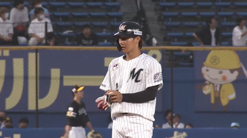 3回裏・M藤原 左中間へ追加点となるタイムリー2ベースヒットを放つ!!