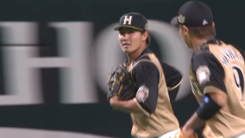 1回裏・F郡 軽快な守備を見せてチームを盛り立てる!!