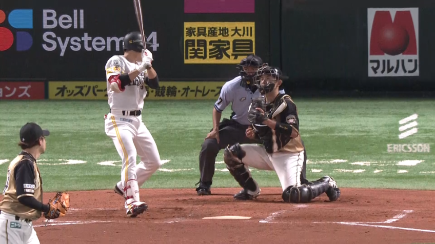 7回裏・F堀 変化球で2者連続三振を奪う!!