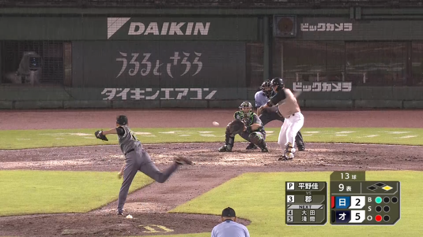 9回表・B平野 しっかりと無失点に抑え試合終了!!