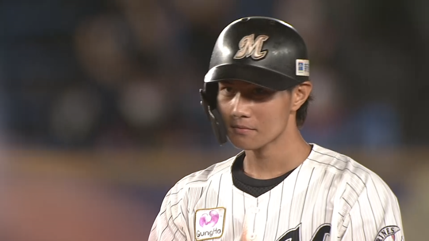 5回裏・M藤原 快足の勢い止まらず走塁でつまづきながらも2ベースヒットでチャンスメイク!!