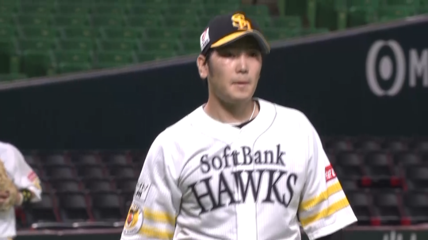 5回表・H石川 M加藤から空振り三振を奪い本日早くも10奪三振!!