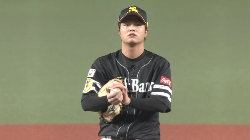 7回裏・H甲斐野 打者4人に対して3奪三振無失点の好リリーフ!!