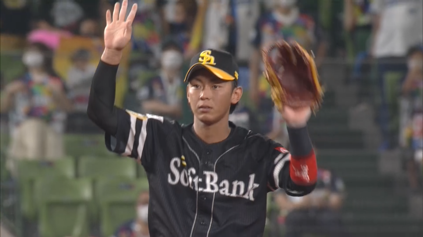 1回裏・H今宮 難しい打球にしっかりと合わせるファインプレー!!