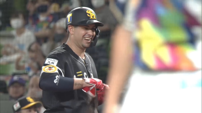 5回表・Hアルバレス 気迫のヘッドスライディングで追加点をもぎ取る!!