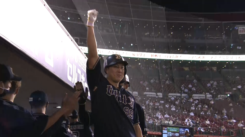 6回表・B杉本 反撃へ大きな一打となる2ランホームラン!!