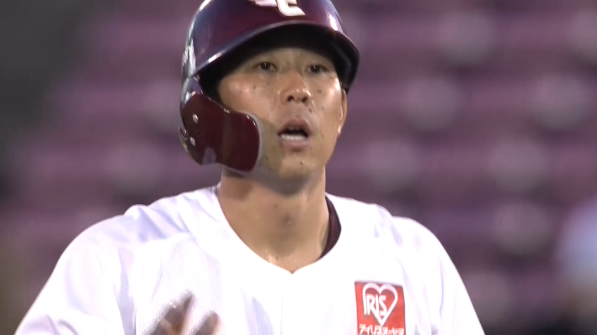 1回裏・E鈴木 ライト線への先制タイムリー2ベースヒット!!